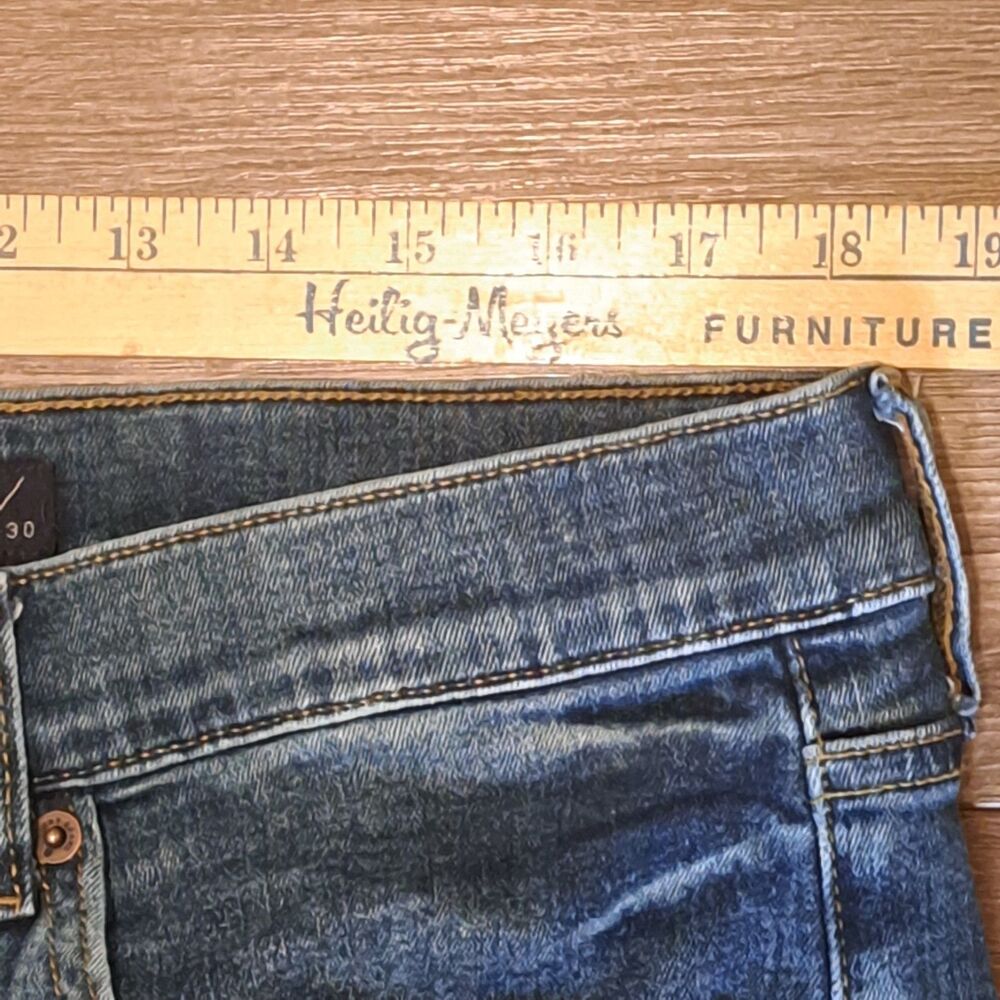 Lucky Brand 412 Athletic Slim Jeans Mens 38x30 (38x28) Blue Denim Jeans - Picture 8 of 11